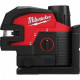 MILWAUKEE. 4-POINT CROSS LINE LASER M12CLL4P-0C %%%