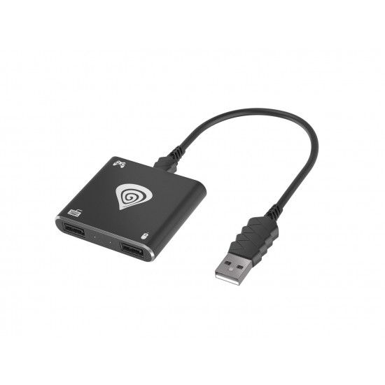 GENESIS TIN 200 USB Typ-A 2xUSB Typ-A Black