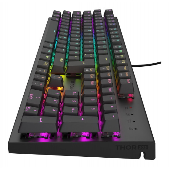 GENESIS Thor 303 keyboard Gaming USB QWERTZ German Black