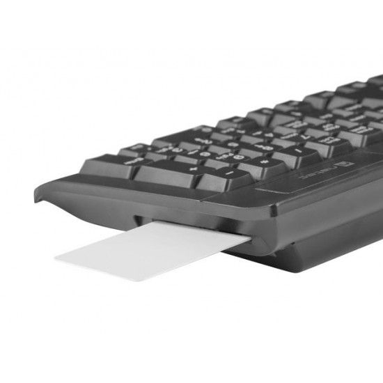 NATEC KEYBOARD MORAY ES LAYOUT WITH ID CARD READER