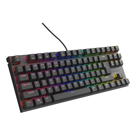 GENESIS Thor 303 TKL keyboard Gaming USB QWERTY US English Black