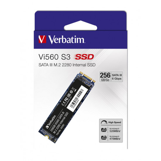 Verbatim Vi560 S3 M.2 SSD 256GB