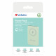 Verbatim Charge 'n' Go Magnetic Wireless Power Bank 5000mAh Green