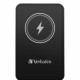 Verbatim Charge 'n' Go Magnetic Wireless Power Bank 5000mAh Black