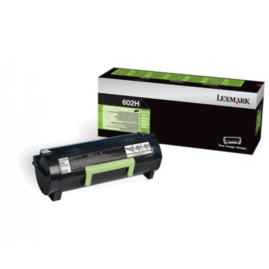 Lexmark 602H toner cartridge 1 pc(s) Original Black