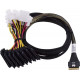 Microchip Technology 2305400-R Serial Attached SCSI (SAS) cable 0.8 m Black, Multicolour