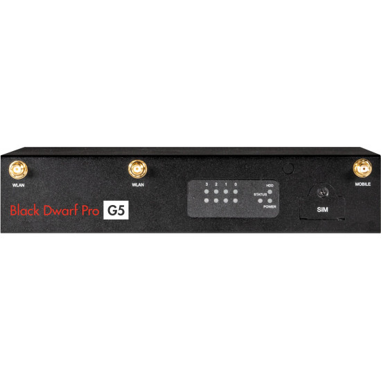 Securepoint Black Dwarf Pro G5 hardware firewall Desktop 2.83 Gbit/s