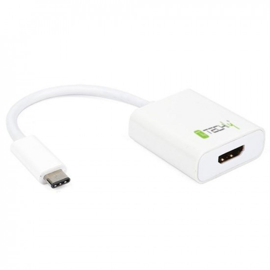 Techly Converter Cable Adapter USB 3.1 Type C to HDMI 1.4