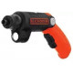 Cordless screwdriver, 3.6V, LED light