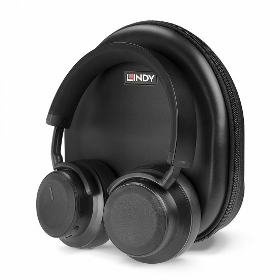 Lindy LH900XW Headset Wired & Wireless Head-band Calls/Music USB Type-C Bluetooth Black