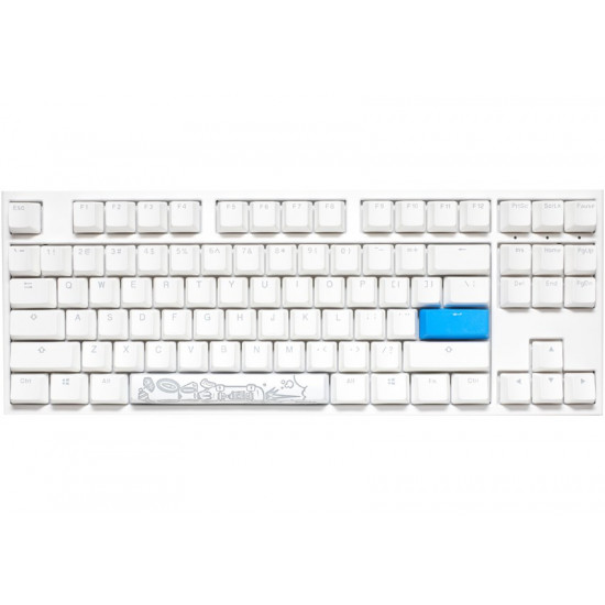 Ducky One 2 RGB TKL keyboard Universal USB White