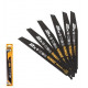 DeWALT DT2408L-QZ jigsaw/scroll saw/reciprocating saw blade Jigsaw blade High carbon steel (HCS) 5 pc(s)