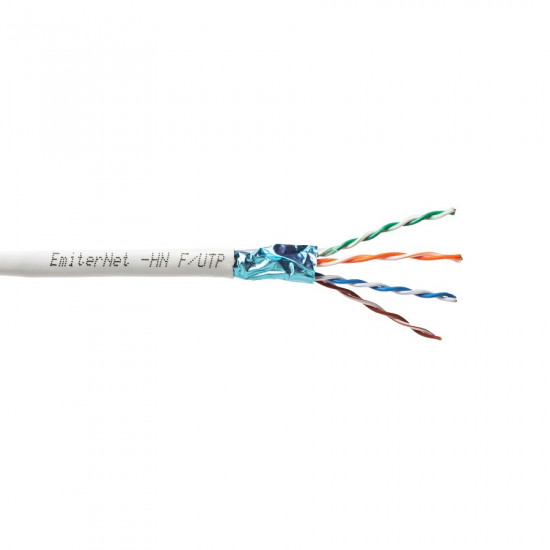 Kabel Emiter Net FTP (F/UTP) kat.5e 350MHz, drut 4x2x24 AWG, PVC