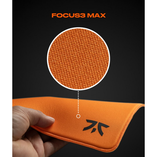 Fnatic Focus3 MAX L Gaming mouse pad Orange