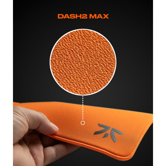 Fnatic DASH2 MAX Gaming mouse pad Orange