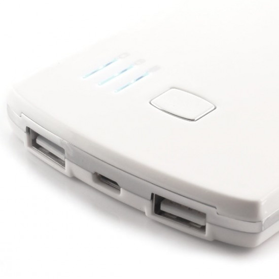 PowerNeed P5600W power bank Lithium Polymer (LiPo) 5600 mAh White