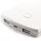 PowerNeed P5600W power bank Lithium Polymer (LiPo) 5600 mAh White