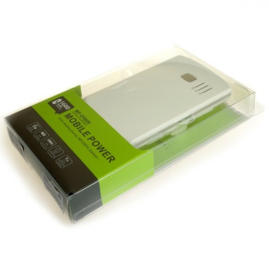 PowerNeed P5600W power bank Lithium Polymer (LiPo) 5600 mAh White