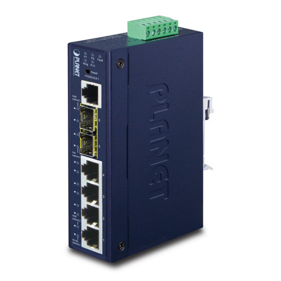 PLANET IGS-5225-4T2S network switch Managed L2+ Gigabit Ethernet (10/100/1000) Blue