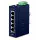 PLANET IGS-500T network switch Unmanaged Gigabit Ethernet (10/100/1000) Blue