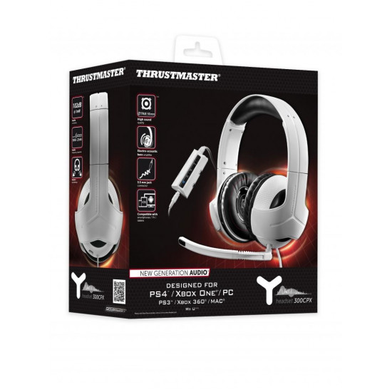 Thrustmaster Y-300CPX Headset Wired Head-band Gaming White