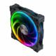 Akasa SOHO AR Computer case Fan 12 cm Black, Transparent 1 pc(s)