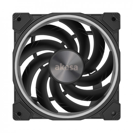 Akasa SOHO AR Computer case Fan 12 cm Black, Transparent 1 pc(s)