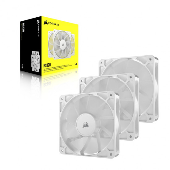 Corsair RS120 Computer case Fan 12 cm White 3 pc(s)