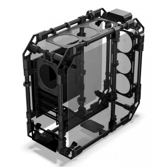 Alphacool Apex Skeleton Full Tower Black, Carbon