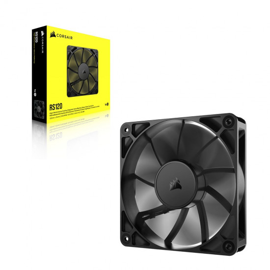 Corsair RS120 Computer case Fan 12 cm Black 1 pc(s)