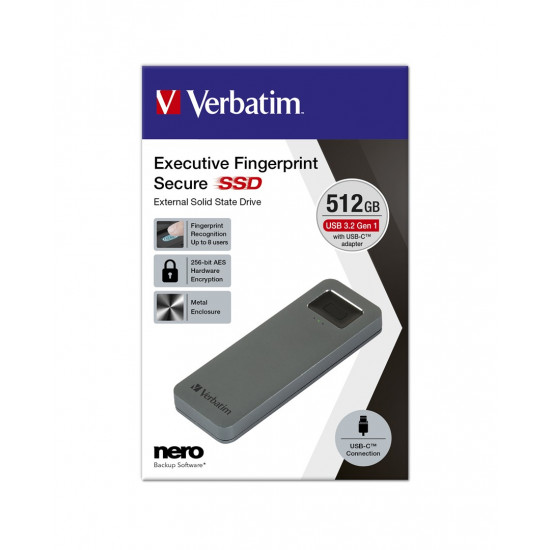 Verbatim Executive Fingerprint Secure