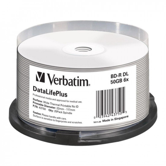 Verbatim DataLifePlus BD-R 50 GB 25 pc(s)