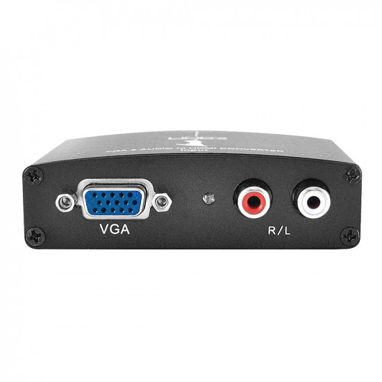 Lindy VGA and Audio To HDMI Converter