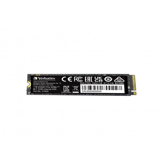 Verbatim Vi5000 PCIe NVMe M.2 SSD 1TB