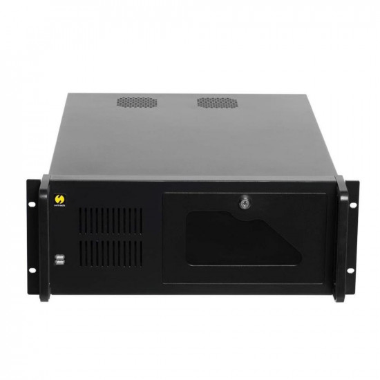 Netrack NP5104 rack cabinet 4U Wall mounted rack Black