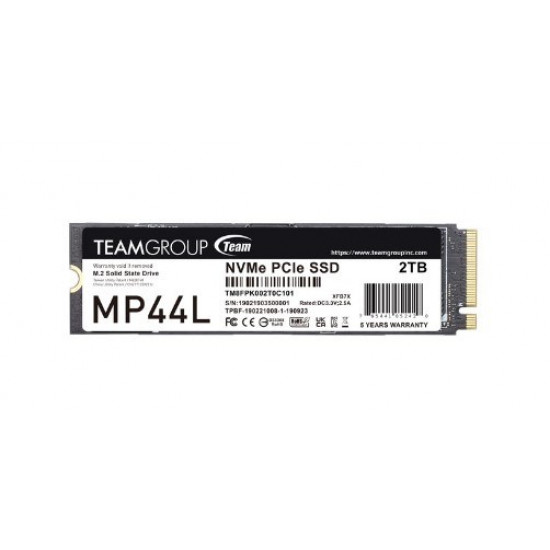 Team Group MP44L TM8FPK002T0C101 internal solid state drive 2 TB M.2 PCI Express 4.0 NVMe