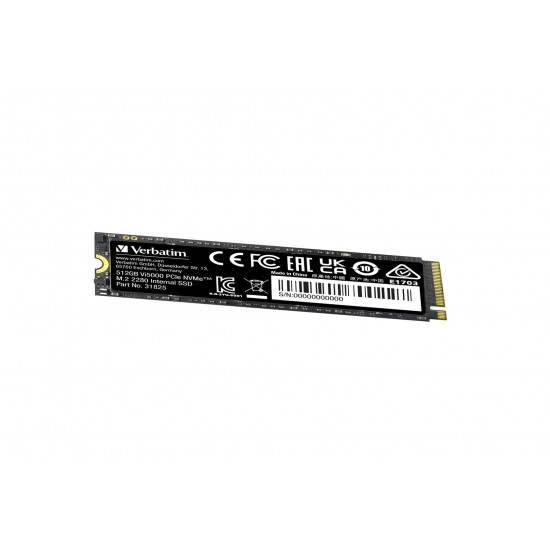 Verbatim Vi5000 PCIe NVMe M.2 SSD 512 GB