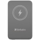 Verbatim Charge 'n' Go Magnetic Wireless Power Bank 10000mAh Grey