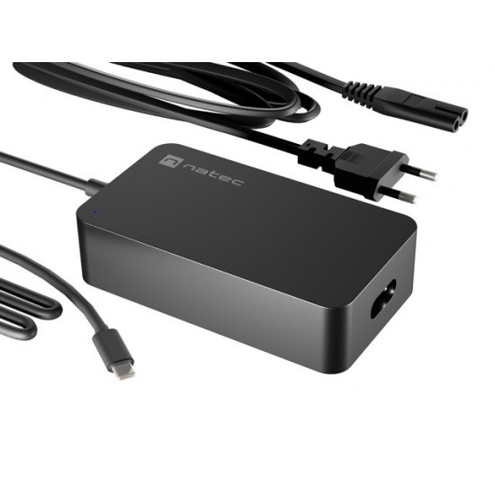 NATEC  CHARGER POWER SUPPLY GRAYLING USB-C 45W