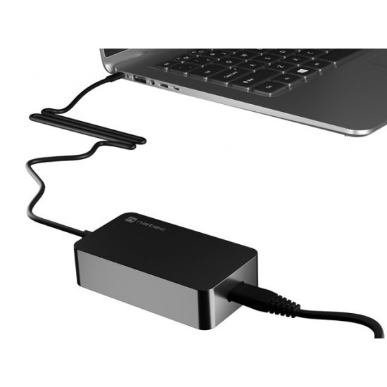 NATEC  CHARGER POWER SUPPLY GRAYLING USB-C 45W