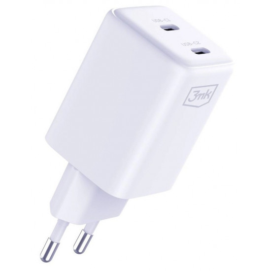 3MK Hyper Charger Universal White AC Fast charging Indoor