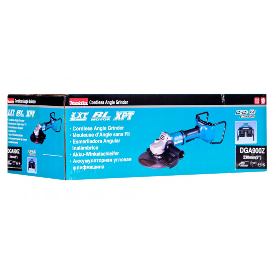 Makita DGA900Z angle grinder 23 cm 6000 RPM 5.2 kg