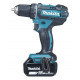 Makita DDF482RFJ drill 1900 RPM Black,Blue 1.5 kg