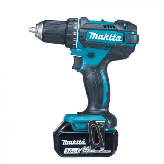 Makita DDF482RFJ drill 1900 RPM Black,Blue 1.5 kg