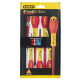 Stanley FATMAX 6 piece Insulated Slotted Pozi set