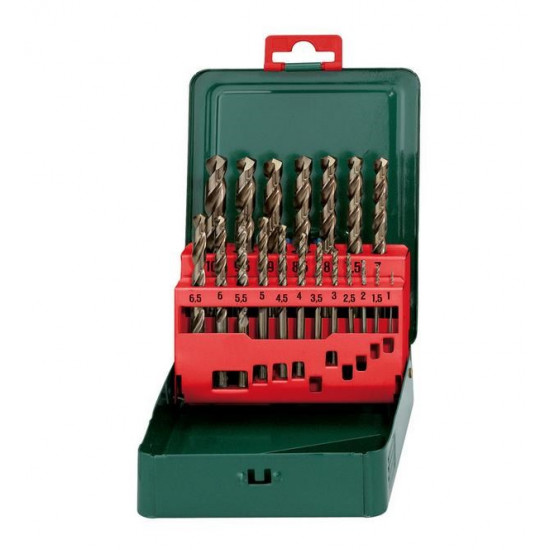 METABO HSS-CO DRILL BIT SET 19pcs. 1- 10mm