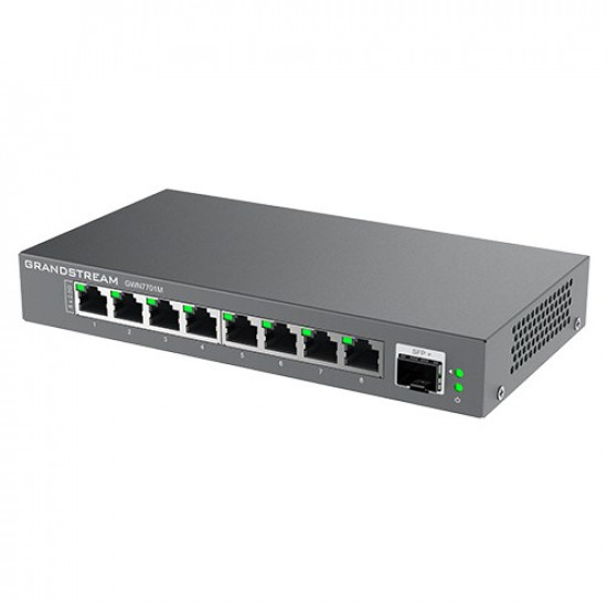 Grandstream Networks GWN7700M network switch Unmanaged 2.5G Ethernet (100/1000/2500) Black