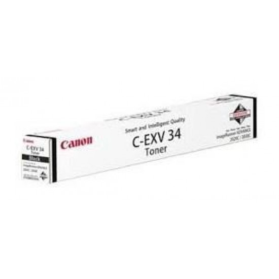 TONER BLACK 23K C-EXV34 3782B002 CANON