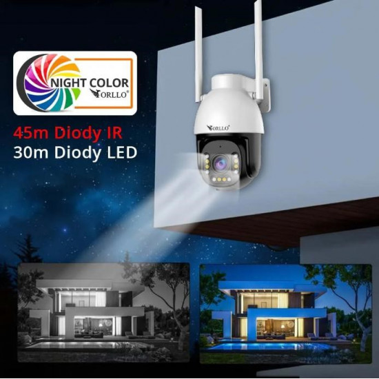 Orllo Outdoor Rotating Zoom IP Camera x10 ORLLO Z9 ULTRA