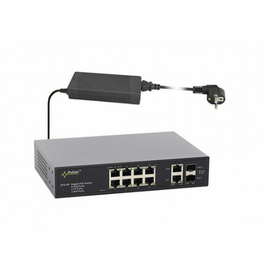 SFG108 12 Port Industrial PoE Switch